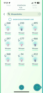 Pokémon Go Community Day - Wooper 5/11-2023