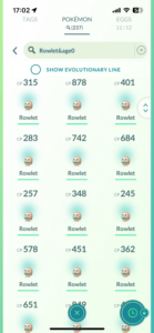 Pokémon Go Community Day – Rowlet 6/1-2024
