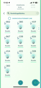 Pokémon Go Community Day – Rowlet 6/1-2024