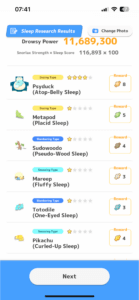 Pokémon Sleep Session 235