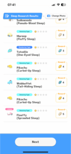 Pokémon Sleep Session 235